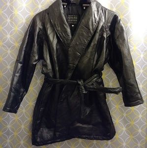 Leather Coat